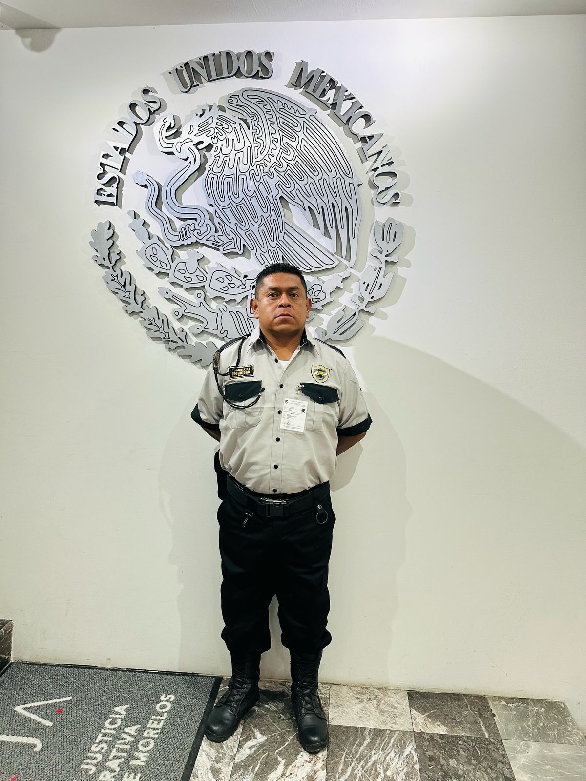 Guardias en sector residencial